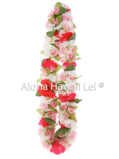 Rose Poepoe Lei - Asst - Beautiful Hawaii Gifts / Nani Makana