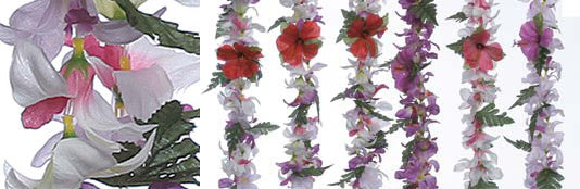 Keiki (Children's) Dendrobium Lei - Asst (Pack of 6) - Beautiful Hawaii Gifts / Nani Makana