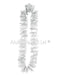 Island Lei – Metallic Silver - Beautiful Hawaii Gifts / Nani Makana