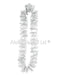 Island Lei – Metallic Silver - Beautiful Hawaii Gifts / Nani Makana