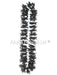 Island Lei – Black - Beautiful Hawaii Gifts / Nani Makana