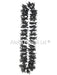 Island Lei – Black - Beautiful Hawaii Gifts / Nani Makana
