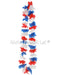 Island Lei – Red/White/Blue - Beautiful Hawaii Gifts / Nani Makana