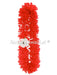Large Carnation Lei  Red Only (Pack of 6) - Beautiful Hawaii Gifts / Nani Makana