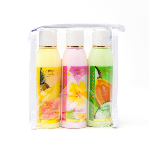 Hawaiian Scented Body Lotion - Travel Pack Assortment - Beautiful Hawaii Gifts / Nani Makana