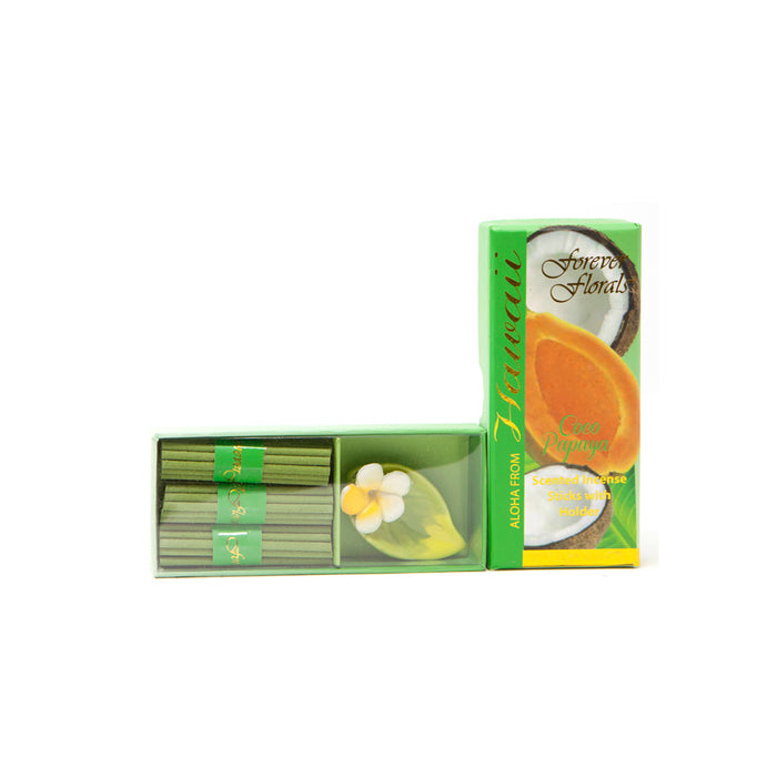 Coco Papaya Incense - Petite Gift Set - Beautiful Hawaii Gifts / Nani Makana