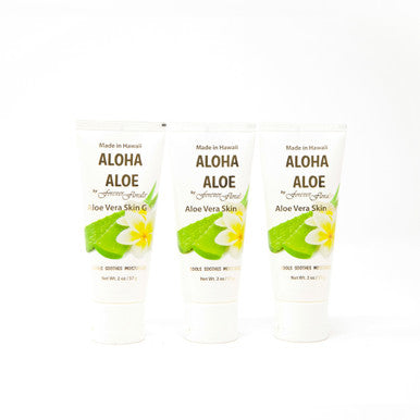 Aloha Aloe - Aloe Vera Skin Gel (3 Pack) - Beautiful Hawaii Gifts / Nani Makana