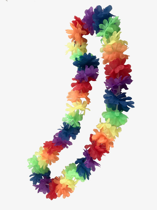 Island Lei – Party Rainbow (25 Pack) - Beautiful Hawaii Gifts / Nani Makana