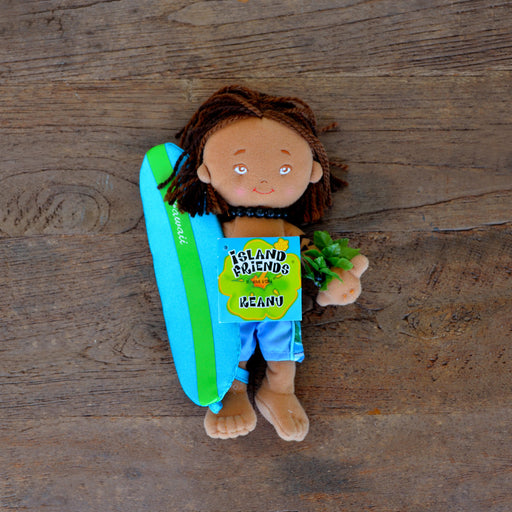 Keanu Keiki Island Friends - Small Doll - Beautiful Hawaii Gifts / Nani Makana