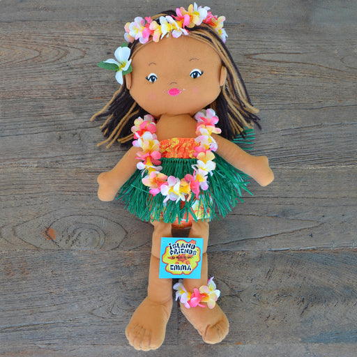 Emma Island Friends – Large Doll - Beautiful Hawaii Gifts / Nani Makana