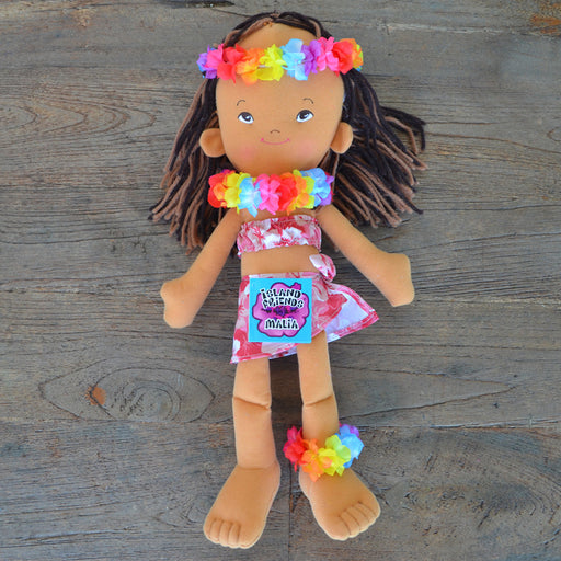 Malia Island Friends – Large Doll - Beautiful Hawaii Gifts / Nani Makana